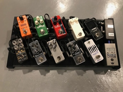 pedalboard ends music 3d print model - Mito3D