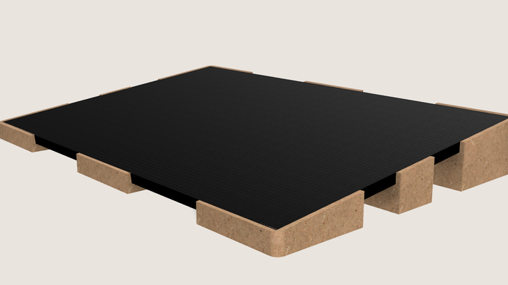 pedalboard unterstützung gadget gitarre pedal tafel pedale stompbox musik 3d print model - Mito3D