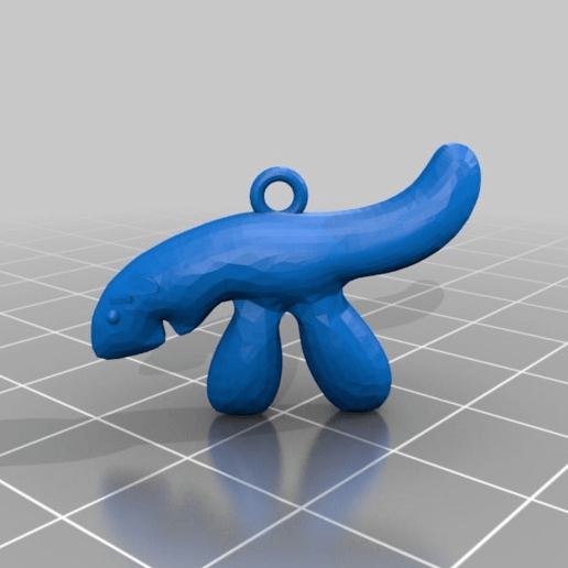 Bilgiç hanbanana takı Anahtarlık 3D print model - Mito3D