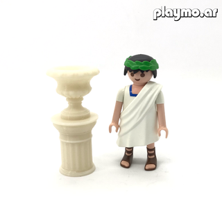 pedestal + 2 jarrones antiguo Roma grecia playmobil jogos Columna Recipiente jarro vaso 3d print model - Mito3D