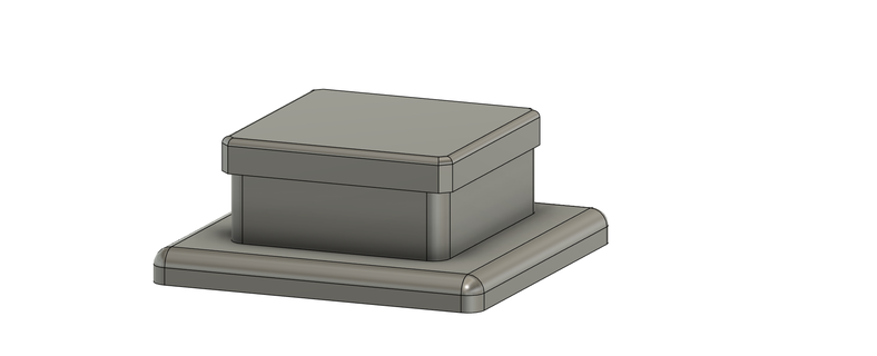 pedestal base fracasso figuras 3d print model - Mito3D