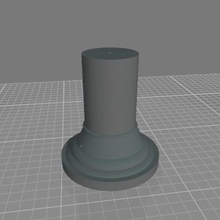 pedestal bust warhammer 3d print model - Mito3D