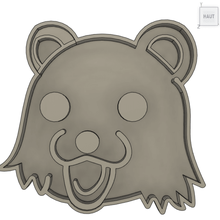 pedobear cookie cutter bear kitchen 3d print model - Mito3D