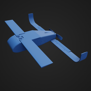 pedrix zumbido drones aeronave mini avión hélice espiar militar juguete aéreo personal 3d print model - Mito3D