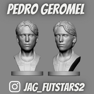 pedro geromel - soccer bust gremio logo Game futbol futebol fussball 3d print model - Mito3D
