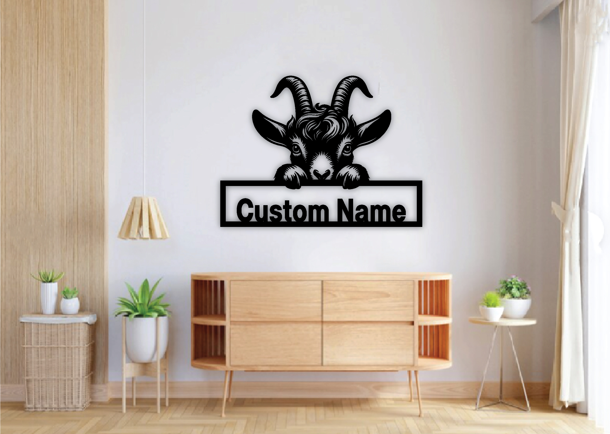 peeking goats custom sign laser cut home goat svg png eps clipart face horns silhouette farm animals vector files instant download 25 bundle templates cnc wall art metal file cricut cute animal farmhouse head logo 3D print model - Mito3D