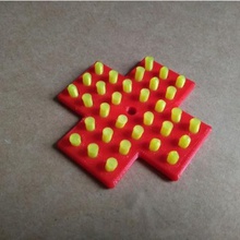 peg solitaire jogo hop saltar quebra-cabeça brinquedo 3d print model - Mito3D