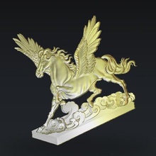 pegasus cavallo ali arte 3d print model - Mito3D