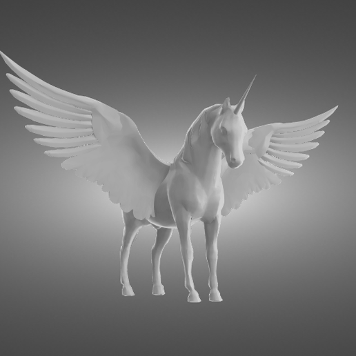 pegasus unicorn 3D print model - Mito3D