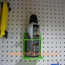 pegboard air any 665mm can holder tool compressed peg hook mount tools board holders boxes 3d print model - Mito3D