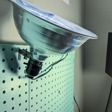 pegboard morsetto luce converter casa di lavoro arredamento 3d print model - Mito3D