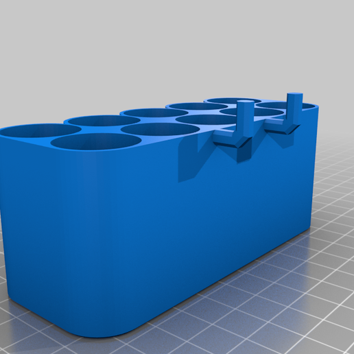 tablero barra pegamento soporte 3D print model - Mito3D