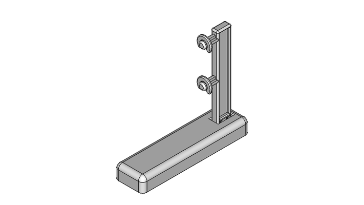 pegboard takviyeli ayakta durmak araçlar 3d print model - Mito3D