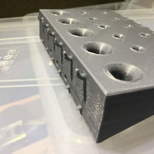 tablero destornillador titular 4 mm orificios de 12 espaciado biltema la herramienta los titulares las cajas pegboard 3d print model - Mito3D
