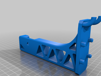 pegboard carretel titulares filamento suporte monte porta bobinas 3d impressora acessórios 3d print model - Mito3D