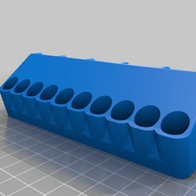 pegboard wizard large screwdrivers customized tool_holders_boxes 3d print model - Mito3D