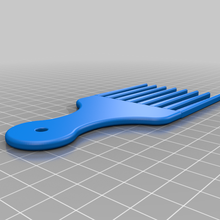 peigne tool 3d printing 3d print model - Mito3D