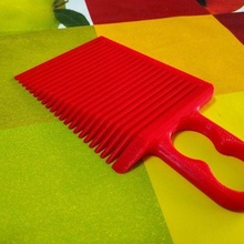 Peine Kamm Schnitt Haar Länge v2 Mode Haarspange erniedrigt Cutter Haarschnitt pelo 3d print model - Mito3D