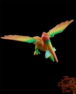 Pelikan Fisch artikulieren zappeln artikuliert Verknüpfung biegen Haustier Spielzeug Tier mystisch flexy flexibel Unterstützung drucken Ort flexi 3d print model - Mito3D