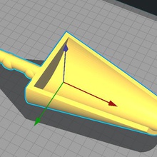 pellet shovel tool 3d print model - Mito3D