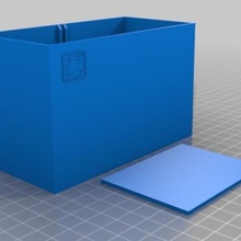 pen caja extraíble separación 12x6x7cm herramienta 3d print model - Mito3D
