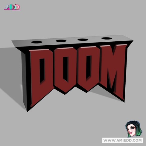 pen doom home 3D print model - Mito3D