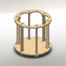 dolma kalem Kulp destek organizatör masa araçlar 3d print model - Mito3D