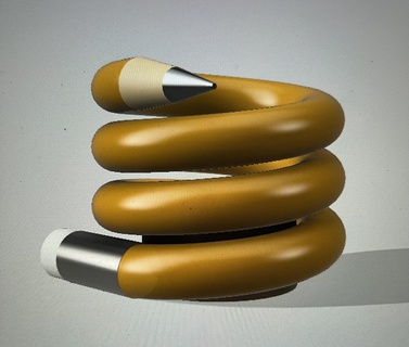caneta suporte casa trabalhos arte desing acessórios gadget modelos brinquedo Aprendendo 3d print model - Mito3D