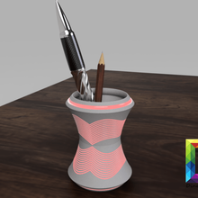 kalem sahibi ev Organizatör ofis mürekkep kalemlik dekorasyon tutucu 3d print model - Mito3D