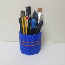 pen holder cup pencil organization 3d print model - Mito3D