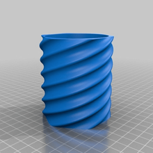 pen holder containers 3d print model - Mito3D