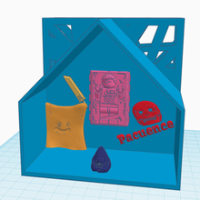 pen holder carbonite duke han solo pacuence penholder skull slime organization 3d print model - Mito3D
