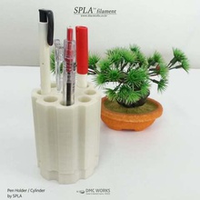 pen holder cylinder various 3d print model - Mito3D