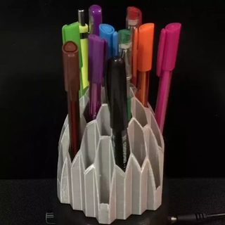 pen holder ii 3d print model - Mito3D