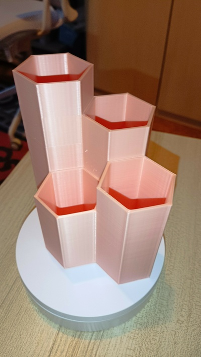 stift halter unterstützung 4 5 7 inhaber stifthalter bleistifthalter vasen vase vasemode blumentöpfe 3d print model - Mito3D