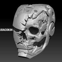 pen holder iron man skull art mask 3d joacokin marvel dc batman comic book movie tony stark 3d print model - Mito3D