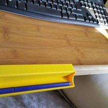 pen holder pencil tray wood bed accessories 3d print model - Mito3D