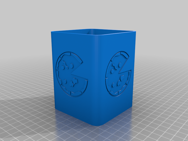 dolma kalem Kulp destek Pizza pizzabox kesici gezegen dilim Sanat 3D print model - Mito3D