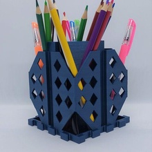 Stift Halter Unterstützung Puzzle 26 Box Büro Bleistift Zubehör 3d print model - Mito3D