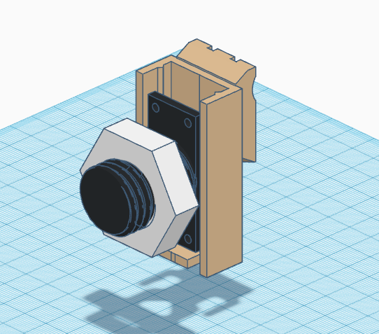 bolígrafo soporte rápido cambio herramienta lanzamiento 3d impresora partes 3D print model - Mito3D