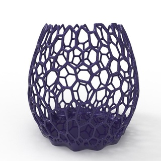 pen holder voronoi pen holder pen voronoi vase pot gadget  3d print model - Mito3D