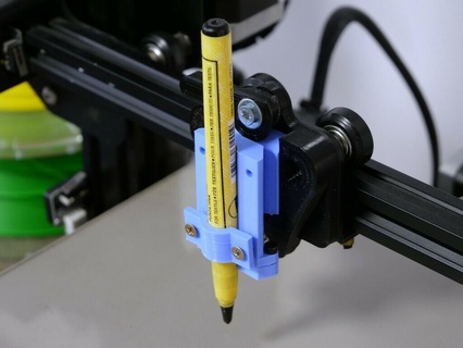 stylo montures rapide outil changement 3d imprimante accessoires 3d print model - Mito3D