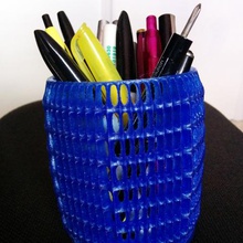 pen pencil holder home 3d print model - Mito3D