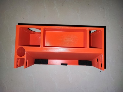 pen phone holder desk organizer 3d print model - Mito3D