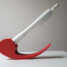 caneta rocker a casa office 3d print model - Mito3D