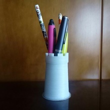 pen shape tower pencil 3d print model - Mito3D