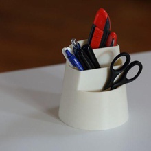 supporto della penna casa titolare stand la matita pen 3d print model - Mito3D