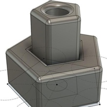 vaschetta porta pennarelli gadget 3d print model - Mito3D