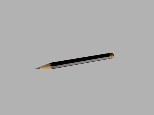 lápis 3d modelagem projeto escrevendo instrumento papelaria desenhando ferramenta escola suprimentos cafajeste escritório acessórios inovação criativo ferramentas 3d print model - Mito3D