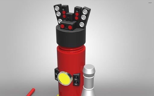 kalem Kutu durum kılıf Skibidi tuvalet titan konuşmacı 3d print model - Mito3D